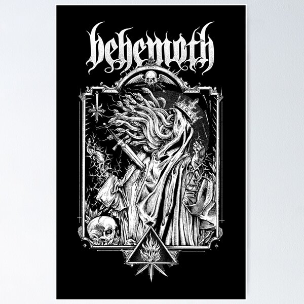 BEHEMOTH on Behance Poster RB1412 product Offical behemoth Merch
