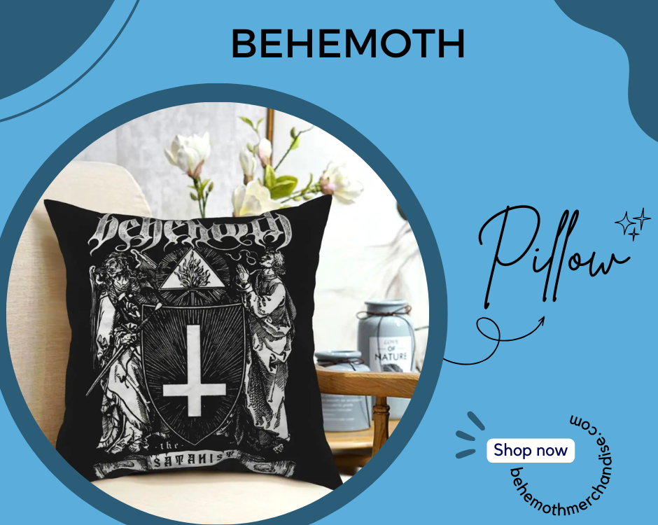 no edit behemoth Pillow - Behemoth Store