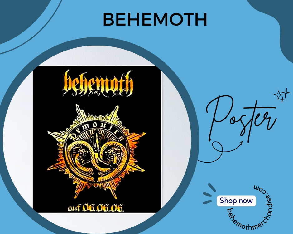 no edit behemoth Poster - Behemoth Store