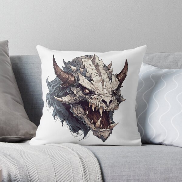 A Behemoth - Fantasy Creatures Throw Pillow RB1412 product Offical behemoth Merch