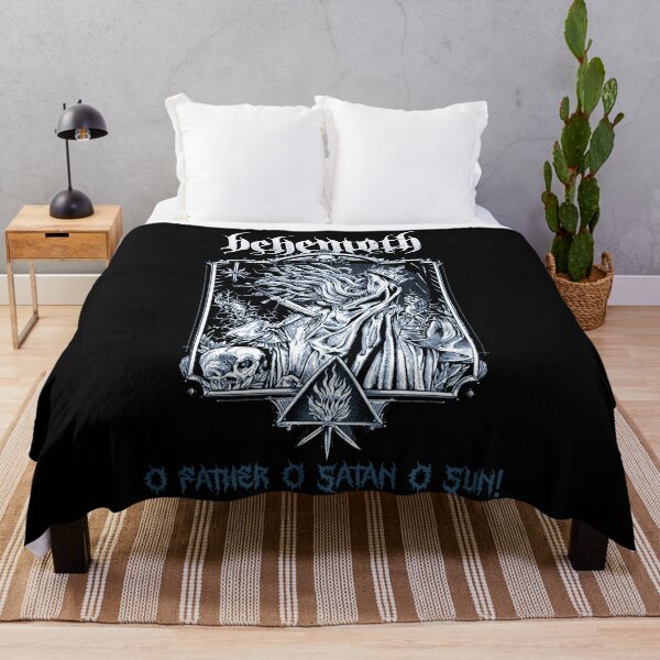 Behemoth - O Father O Satan O Sun! Throw Blanket RB1412 product Offical behemoth Merch