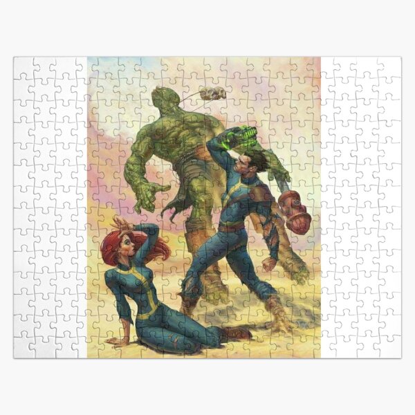 Fallout super mutant behemoth Jigsaw Puzzle RB1412 product Offical behemoth Merch